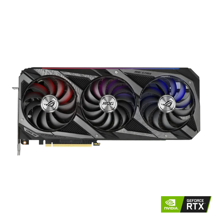 Asus ROG STRIX GAMING OC GeForce RTX 3060 Ti 8GB GDDR6 Black / Gray